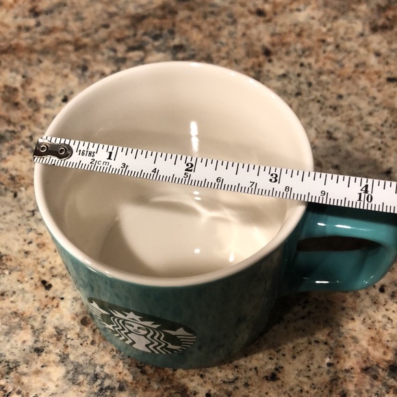 Starbucks 2021 Teal 11oz coffee mug - Picture 2 of 4